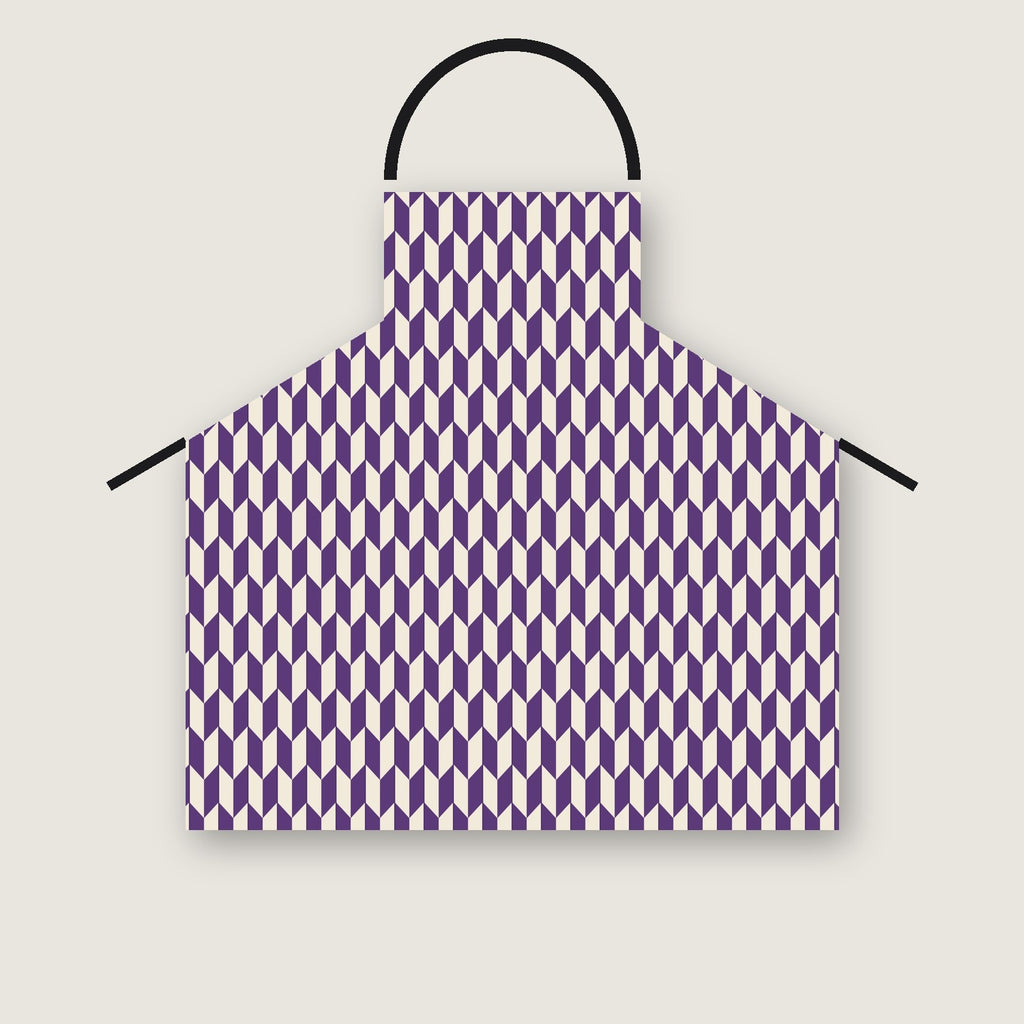 Yagasuri arrow feather pattern apron design by Mojinami