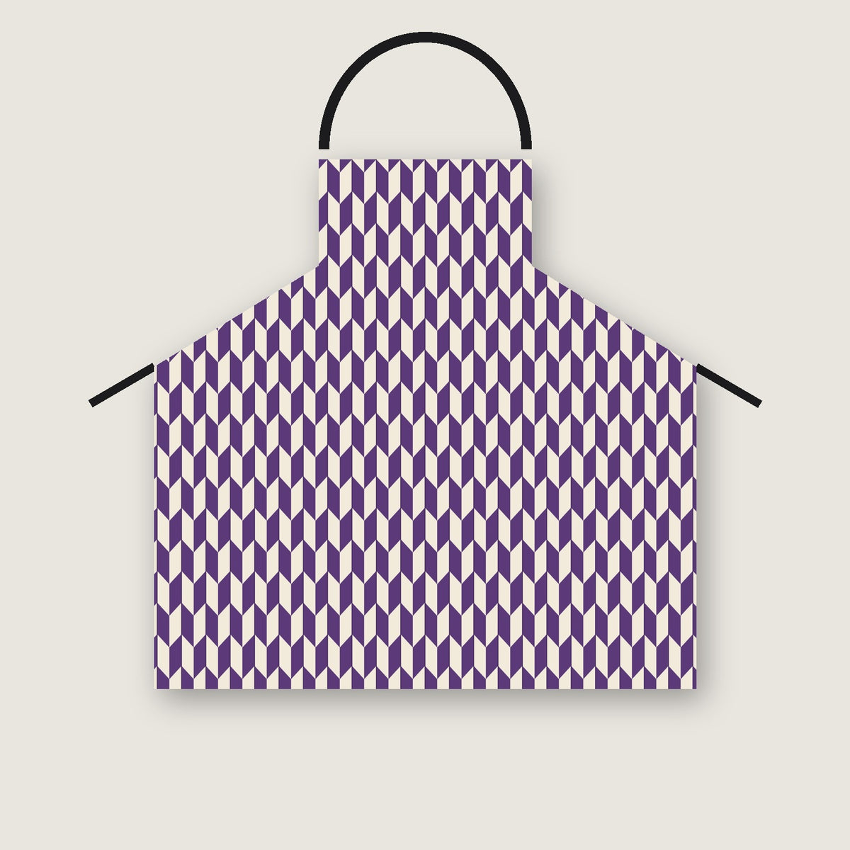 Yagasuri arrow feather pattern apron design by Mojinami